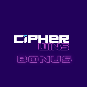 CipherWins-Logo in lila und weiß.
